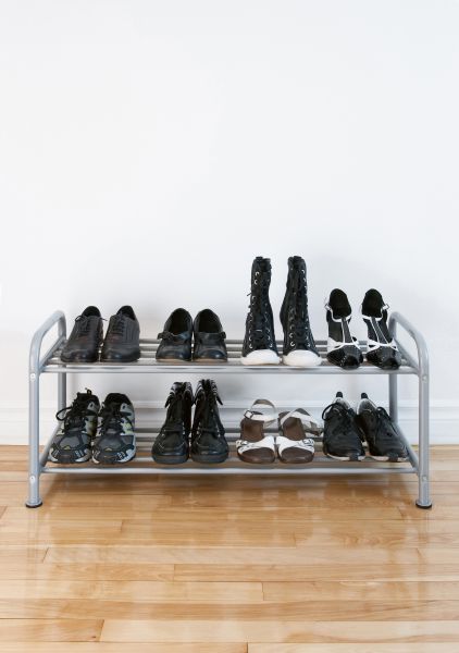 Shoe Rack Assembly in Mason